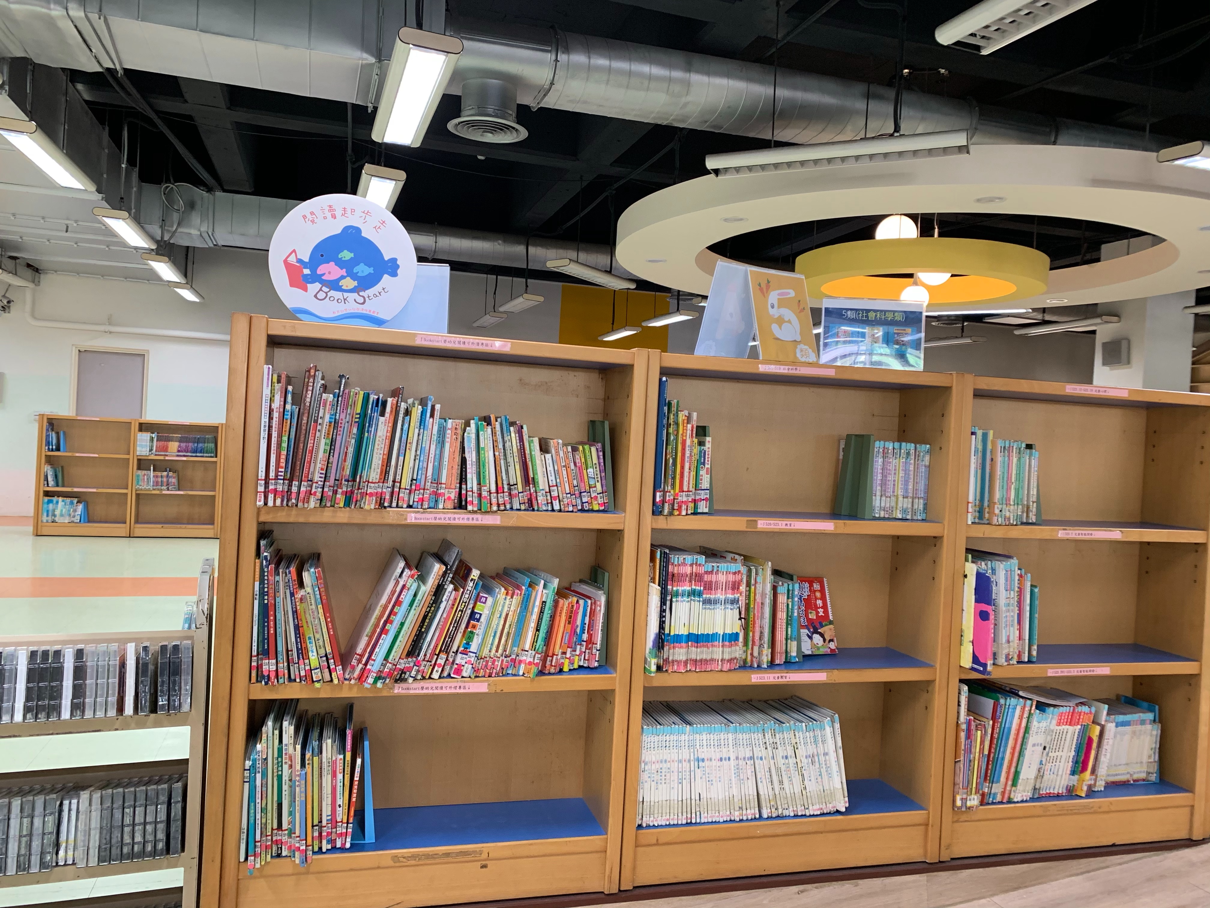 文化局暨13鄉鎮圖書館Bookstart嬰幼兒閱讀專區
